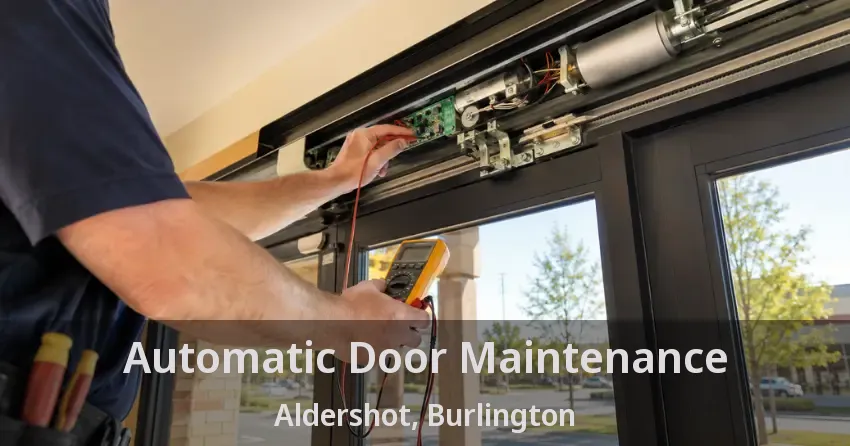 Automatic Door Maintenance Aldershot, Burlington - ON