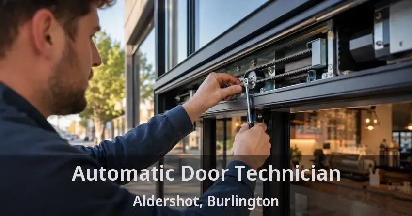 Automatic Door Technician Aldershot, Burlington - ON