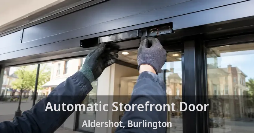 Automatic Storefront Door Aldershot, Burlington - ON