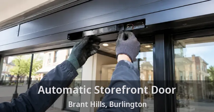 Automatic Storefront Door Brant Hills, Burlington - ON