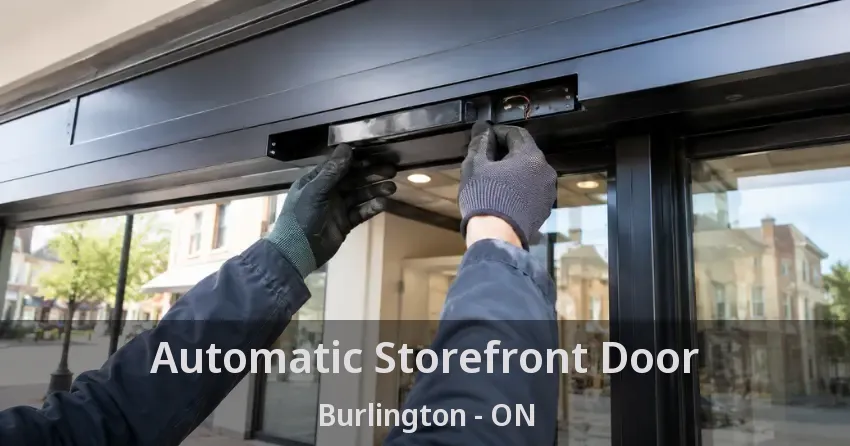 Automatic Storefront Door Burlington - ON