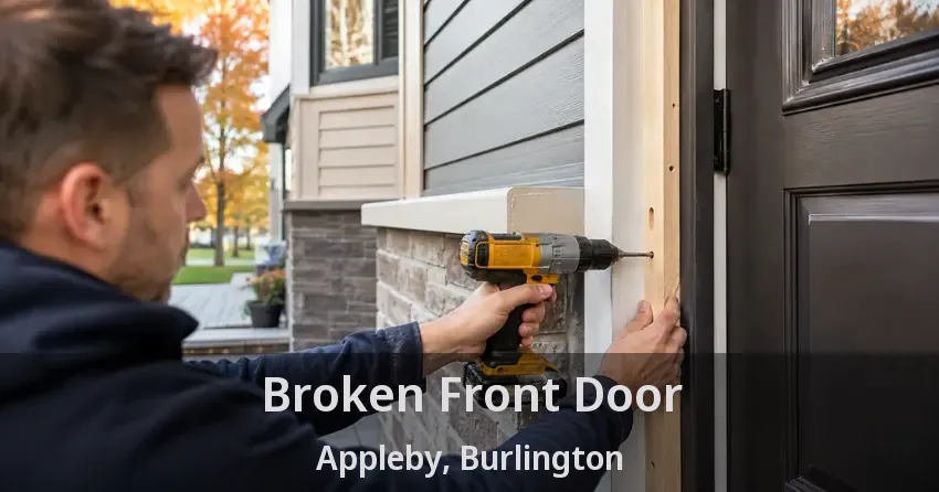 Broken Front Door Appleby, Burlington - ON