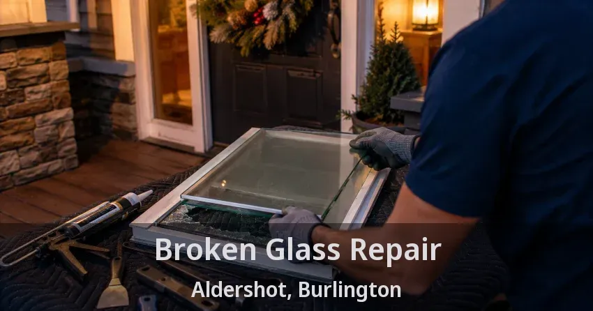 Broken Glass Repair Aldershot, Burlington - ON