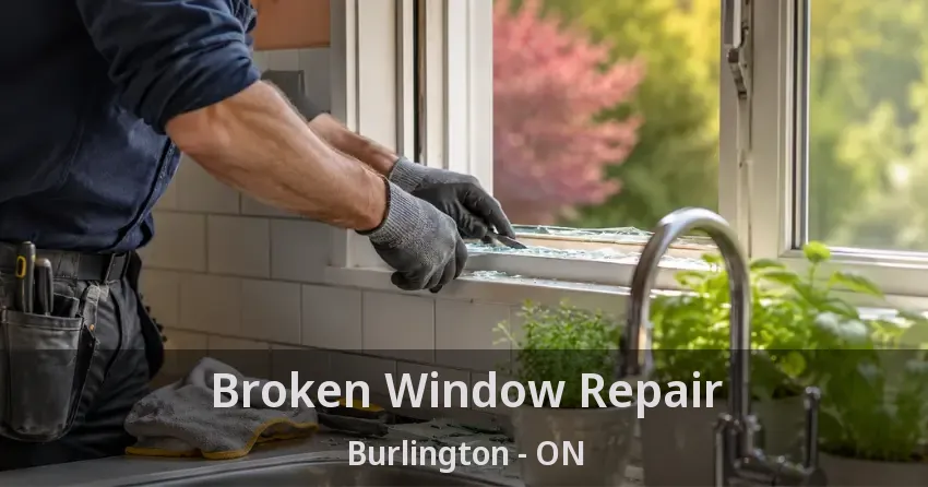 Broken Window Repair Burlington - ON