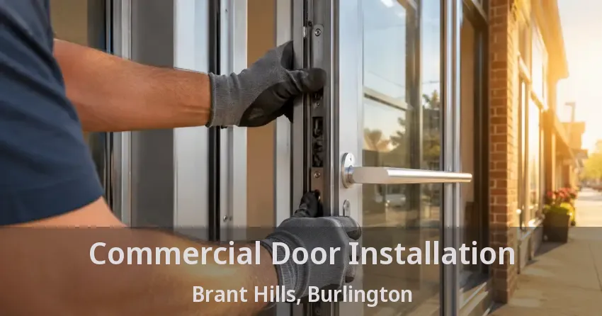 Commercial Door Installation Brant Hills, Burlington - ON