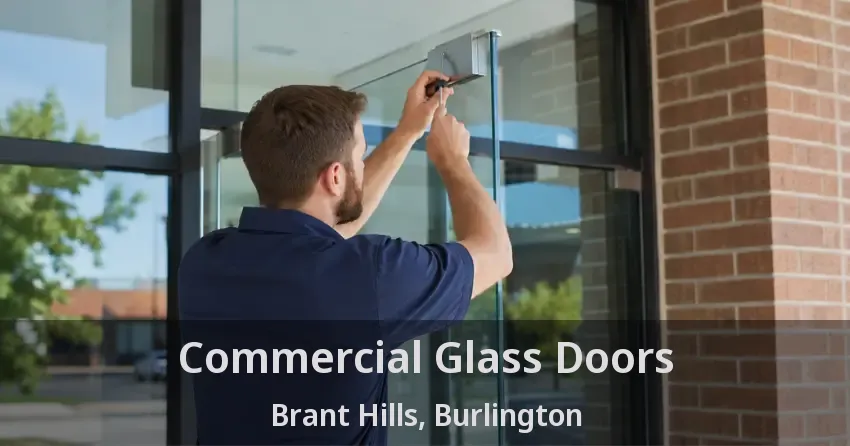 Commercial Glass Doors Brant Hills, Burlington - ON