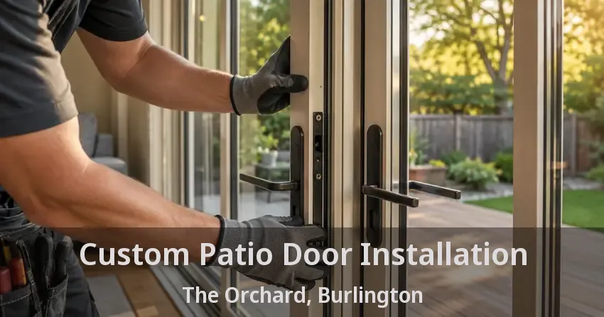Custom Patio Door Installation The Orchard, Burlington - ON
