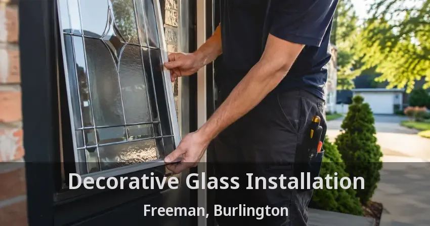 Decorative Glass Installation Freeman, Burlington - ON
