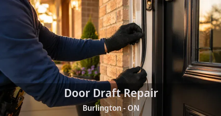 Door Draft Repair Burlington - ON
