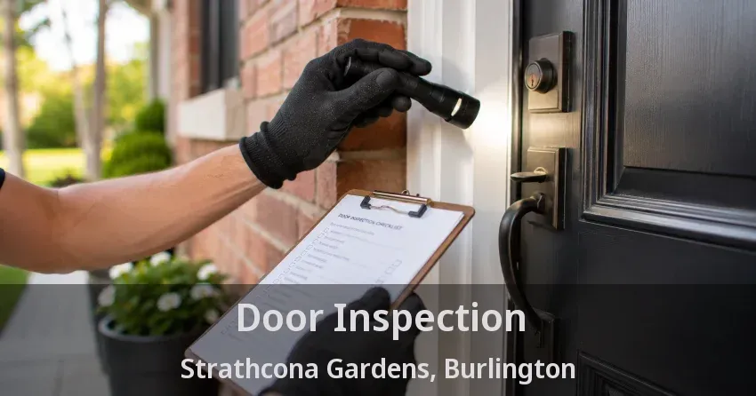 Door Inspection Strathcona Gardens, Burlington - ON