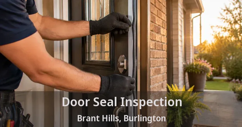 Door Seal Inspection Brant Hills, Burlington - ON