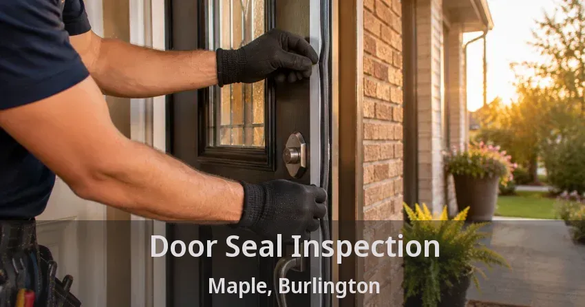 Door Seal Inspection Maple, Burlington - ON