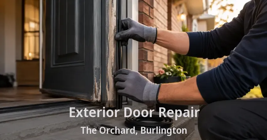 Exterior Door Repair The Orchard, Burlington - ON