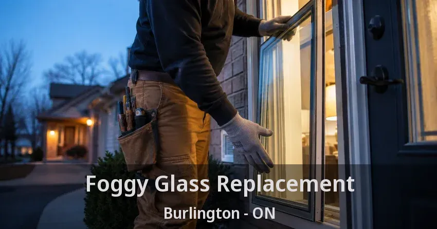 Foggy Glass Replacement Burlington - ON