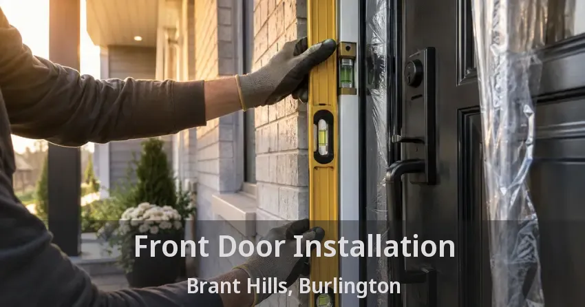 Front Door Installation Brant Hills, Burlington - ON