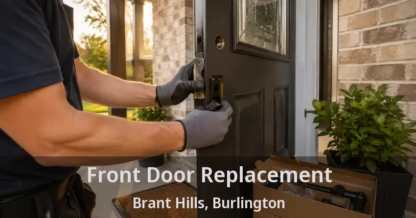 Front Door Replacement Brant Hills, Burlington - ON