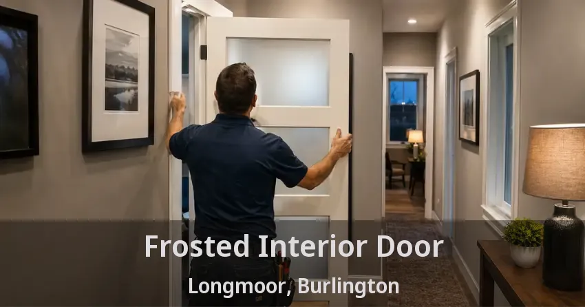 Frosted Interior Door Longmoor, Burlington - ON