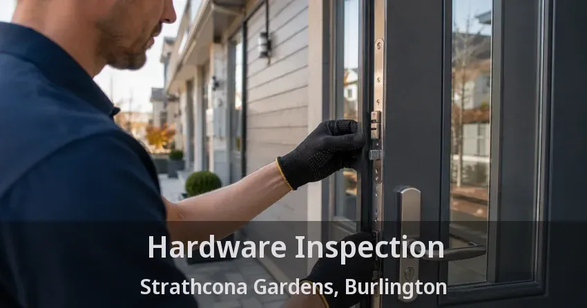 Hardware Inspection Strathcona Gardens, Burlington - ON