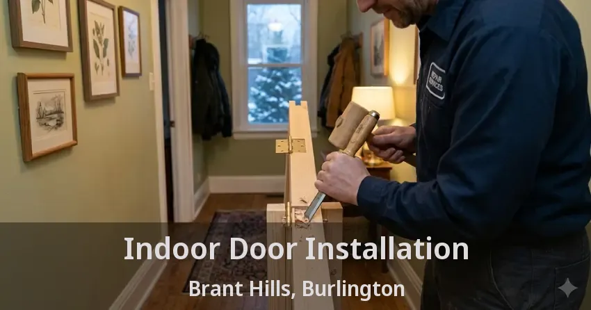 Indoor Door Installation Brant Hills, Burlington - ON