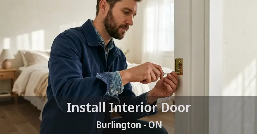 Install Interior Door Burlington - ON