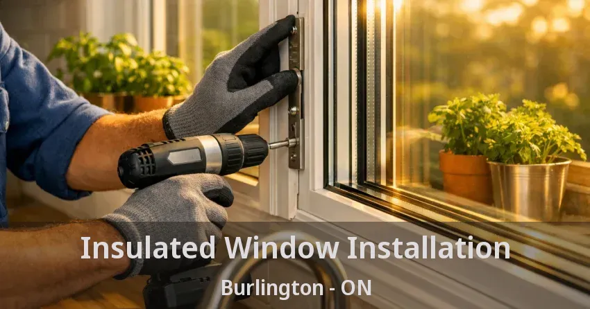 Insulated Window Installation Burlington - ON
