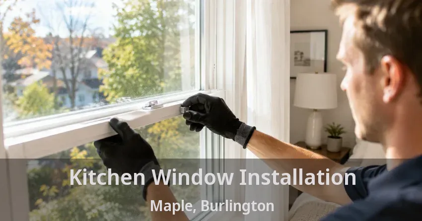 Kitchen Window Installation Maple, Burlington - ON