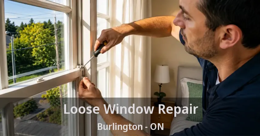 Loose Window Repair Burlington - ON