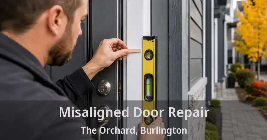 Misaligned Door Repair The Orchard, Burlington - ON