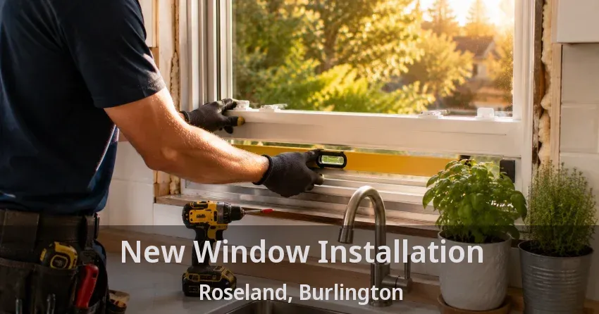 New Window Installation Roseland, Burlington - ON