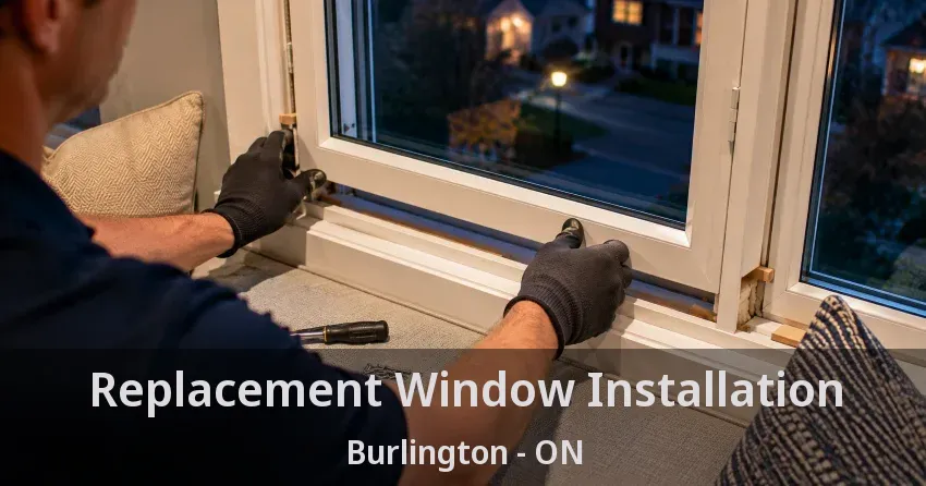 Replacement Window Installation Burlington - ON