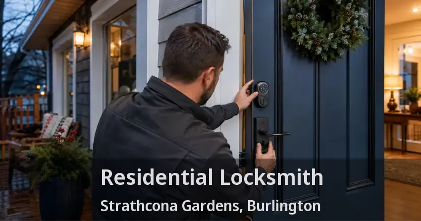 Residential Locksmith Strathcona Gardens, Burlington - ON
