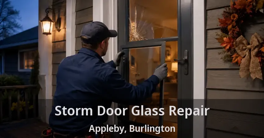 Storm Door Glass Repair Appleby, Burlington - ON