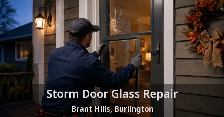 Storm Door Glass Repair Brant Hills, Burlington - ON