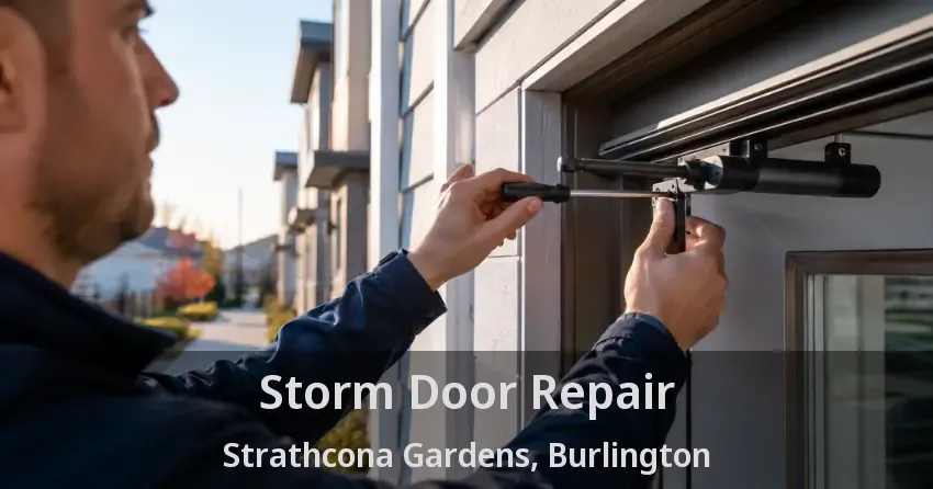 Storm Door Repair Strathcona Gardens, Burlington - ON