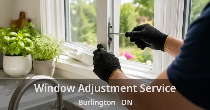Window Adjustment Service Burlington - ON