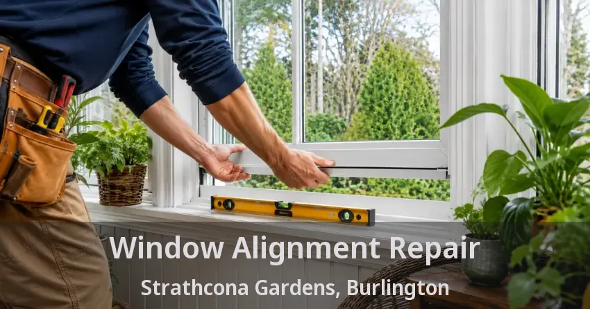 Window Alignment Repair Strathcona Gardens, Burlington - ON