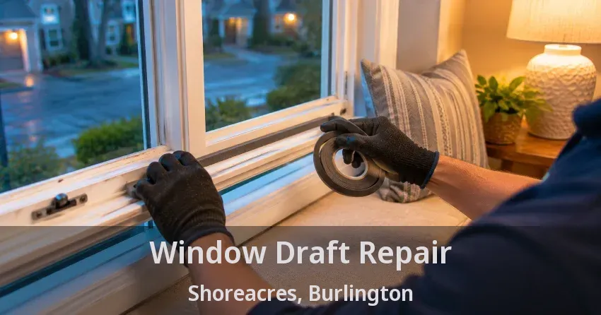 Window Draft Repair Shoreacres, Burlington - ON