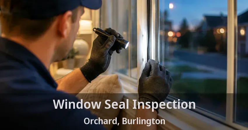 Window Seal Inspection Orchard, Burlington - ON