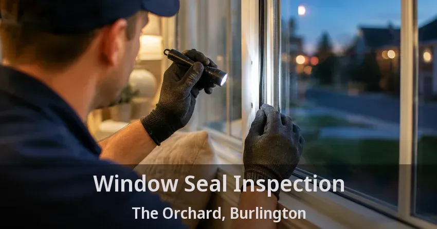 Window Seal Inspection The Orchard, Burlington - ON