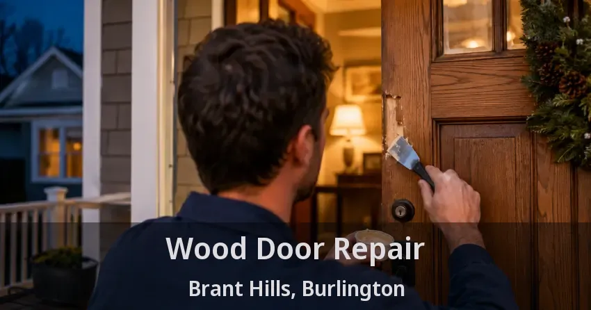 Wood Door Repair Brant Hills, Burlington - ON
